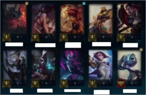 Conta Diamante I a venda. - League of Legends LOL