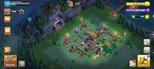 Conta Clash Of clans CV14 TOP com muitos enfeites que nunca