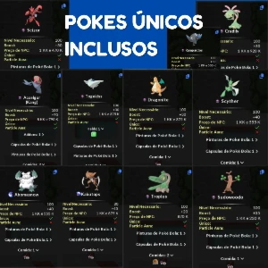 Conta Lunar Nvl 447 Professor 110+ Naturia - PokeXGames PXG