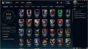 Conta league of legends Plat 2, Todos campeões 202 Skins! LOL
