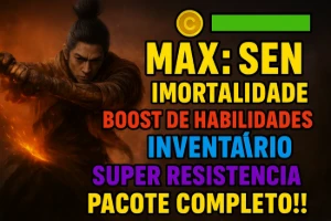Sekiro - Cheat (PS4/PS5) Hp, xp, sen, consumíveis, etc!