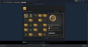 Conta Csgo Com Medalha De 5 Anos E 230 Reais Em Saldo - Counter Strike