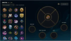 Conta lol ex platina 1 - League of Legends
