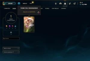 Conta Platina 2 com 25 Champs e 1 Skin - League of Legends LOL