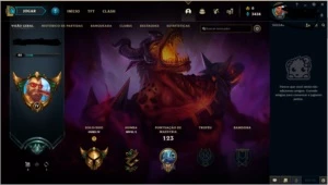 Conta lol gold 4