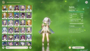 Conta Genshin AR 55 + Nahida e BIS + Alhaitham + Star Rail - Genshin Impact