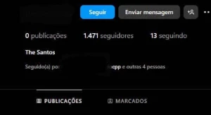 Instagram real com +1.400 seguidores ativos - Others
