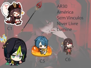 AR30 - Hutao C1 + BIS + Tighnari + Xingqiu C5 + Beidou C6 - Genshin Impact