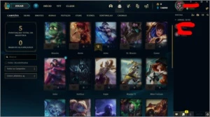 Conta 7-2 md10 E-mail não confirmado - League of Legends LOL