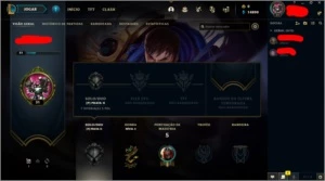 Conta 7-2 md10 E-mail não confirmado - League of Legends LOL