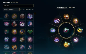 Ouro 2 com TODOS os Champs e 402 Skins