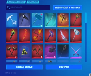 Conta Fortnite EpicGames Save the world, 162 jogos epicgames