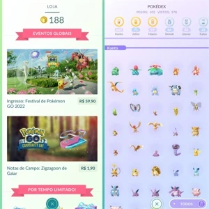 Conta Pokemon Go Nível 35 - Pokémon