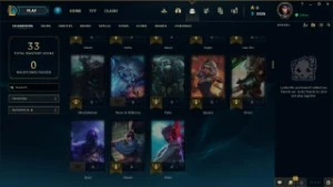 League of Legends conta lvl 22 upada manualmente LOL