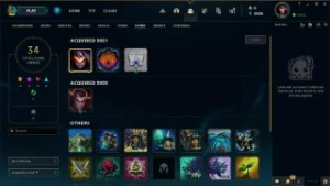 League of Legends conta lvl 22 upada manualmente LOL