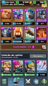 Conta Lv9 + 2Lendária +Arena8 - Clash of Clans
