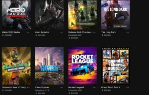 conta epic games com muitos jogos - Outros