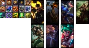 Conta League of Legends Bronze1 icone raro LOL