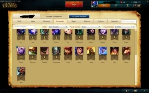 Conta League of Legends Bronze1 icone raro LOL