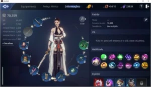 Conta no mir4 lvl 65