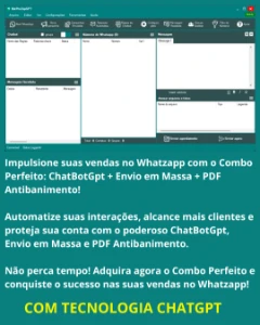 ChatBotGpt + Envio em Massa + Pdf antibanimento - Outros