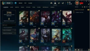 Conta League of Legends (+200 skins) LOL
