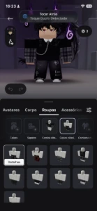 conta de Roblox com skins e itens raros no blox fruits