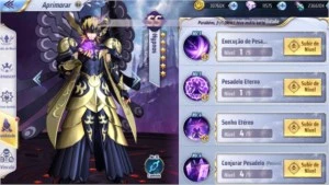 saint seiya awakening lvl68 serve A10 conta sem vinculo SSA