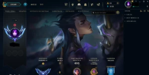 Conta Diamante 4 Solo/Duo  160 Personagens Lvl 458 - League of Legends LOL