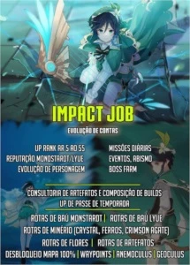 Impact job - Eventos de etapas - Genshin Impact