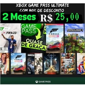 Xbox Game Pass Ultimate Pc Console xcloud - Assinaturas e Premium