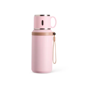 Garrafa Térmica Rosa 600 ml