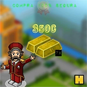 350 créditos | Habbo Hotel | 7 barras