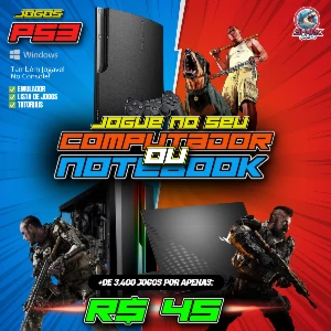 Melhor Emulador de PS3 para PC + Coleção Completa de Jogos - Others