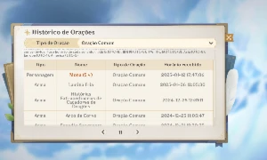 Conta Genshin Impact AR56  Varesa+kinich+Alercchino+itto+