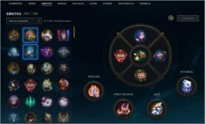 Conta de League Of Legends nível 458 LOL