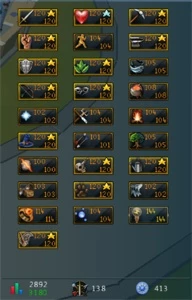 CONTA RUNESCAPE 3 MAXED RS