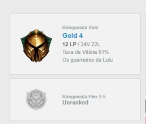Conta LEVEL 37 - G4 61% de WR - League of Legends LOL