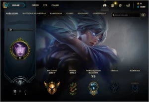 Conta LEVEL 37 - G4 61% de WR - League of Legends LOL