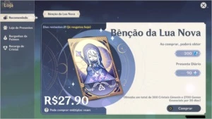 AR 48 Klee Venti Ganyu Albedo e Jean C1  c/  Livro 5* - Genshin Impact