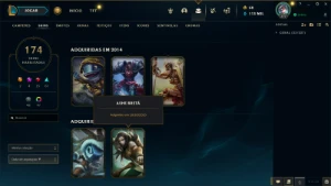 Conta Antiga League of Legends LOL