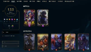 Conta League of Legends Full Acesso - 124 Champs e 133 Skins LOL