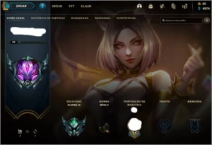 Conta Platina 4 Barata - League of Legends LOL