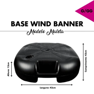 Base Wind Banner (G/Gg) - Artesanato e Personalizados
