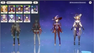 Conta de Genshin Impact com Ast Mona + Chogyun