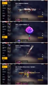 Conta com passe de elite - Free Fire