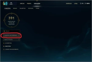 Conta League of Legends Platina 3 (todos os champs) LOL