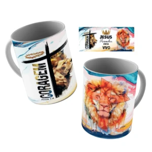 Caneca de Cerâmica Cristã - 6 Modelos
