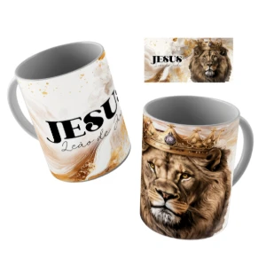 Caneca de Cerâmica Cristã - 6 Modelos - Artesanato e Personalizados