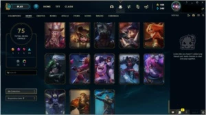 ACC LOL LVL 193 C/ VÁRIAS SKINS, ÍCONES E CAMPEÕES - League of Legends